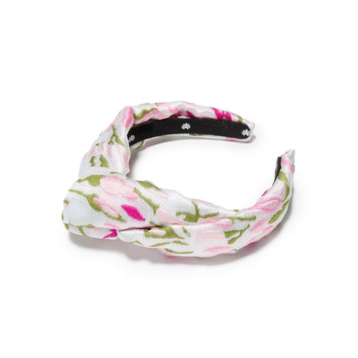 Lele Sadoughi HEADBANDS BLUSH KIDS KNOTTED TULIP HEADBAND