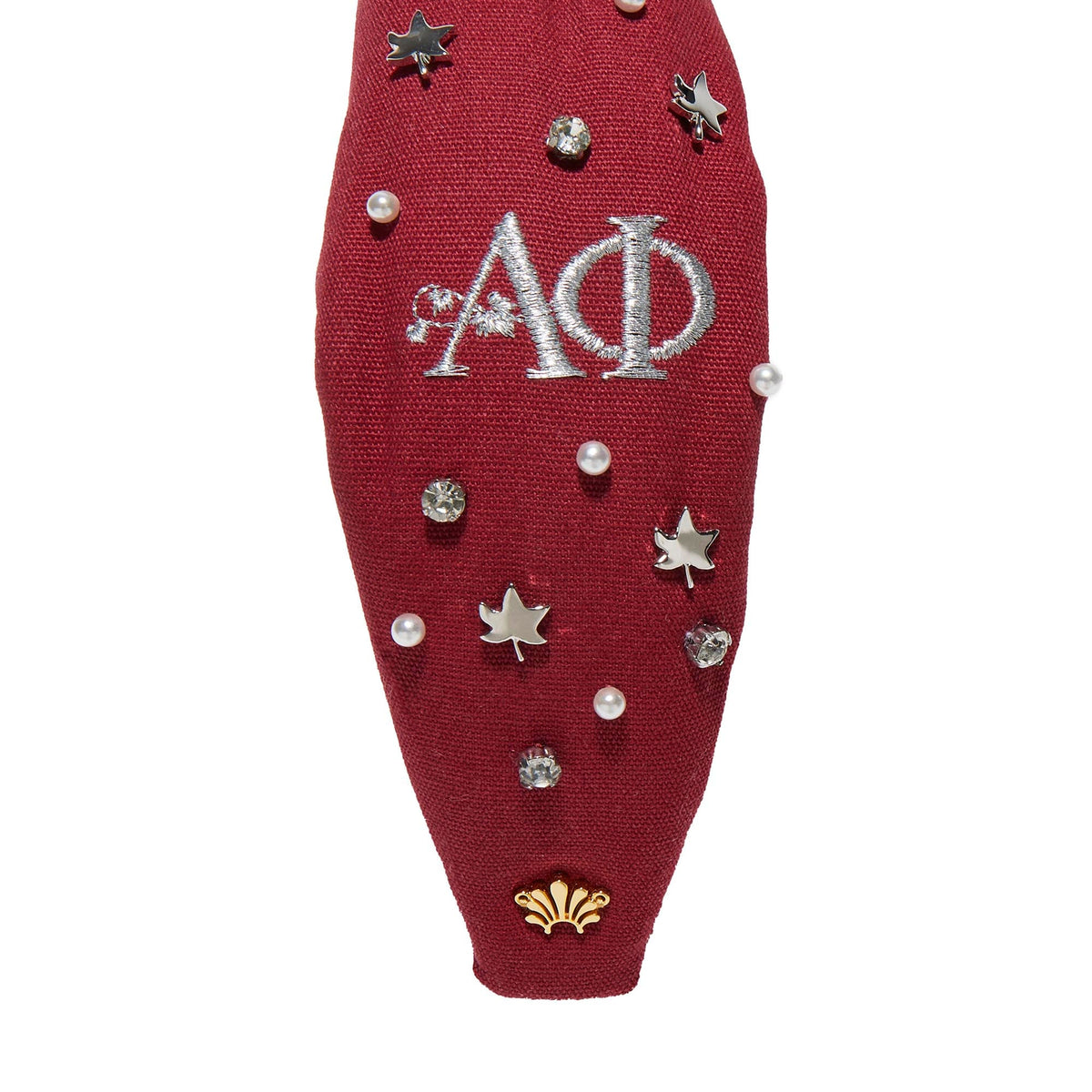 LELE SADOUGHI HEADBANDS BORDEAUX ALPHA PHI KNOTTED HEADBAND