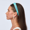 LELE SADOUGHI HEADBANDS BRIGHT BLUE DELTA DELTA DELTA CHARLOTTE HEADBAND