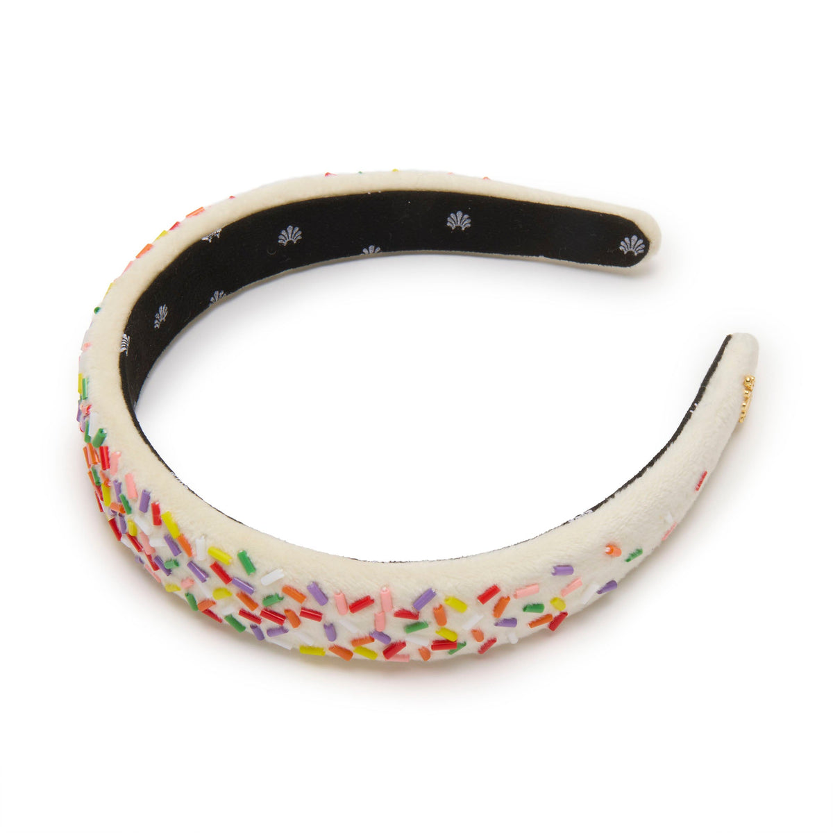 Lele Sadoughi HEADBANDS BUTTERCREAM CHARLOTTE BEADED BIRTHDAY CAKE HEADBAND