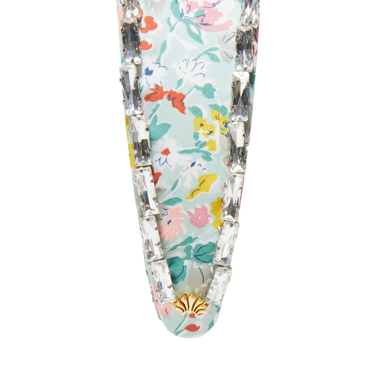 LELE SADOUGHI HEADBANDS CALIFORNIA BLOOM BRIGITTE LIBERTY CRYSTAL TRIM HEADBAND