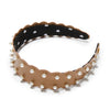 Lele Sadoughi HEADBANDS CARAMEL WAVY BESSETTE HEADBAND