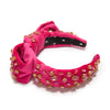 Lele Sadoughi HEADBANDS CERISE SWAROVSKI® TRESOR HOLLY HEADBAND