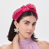 Lele Sadoughi HEADBANDS CERISE SWAROVSKI® TRESOR HOLLY HEADBAND