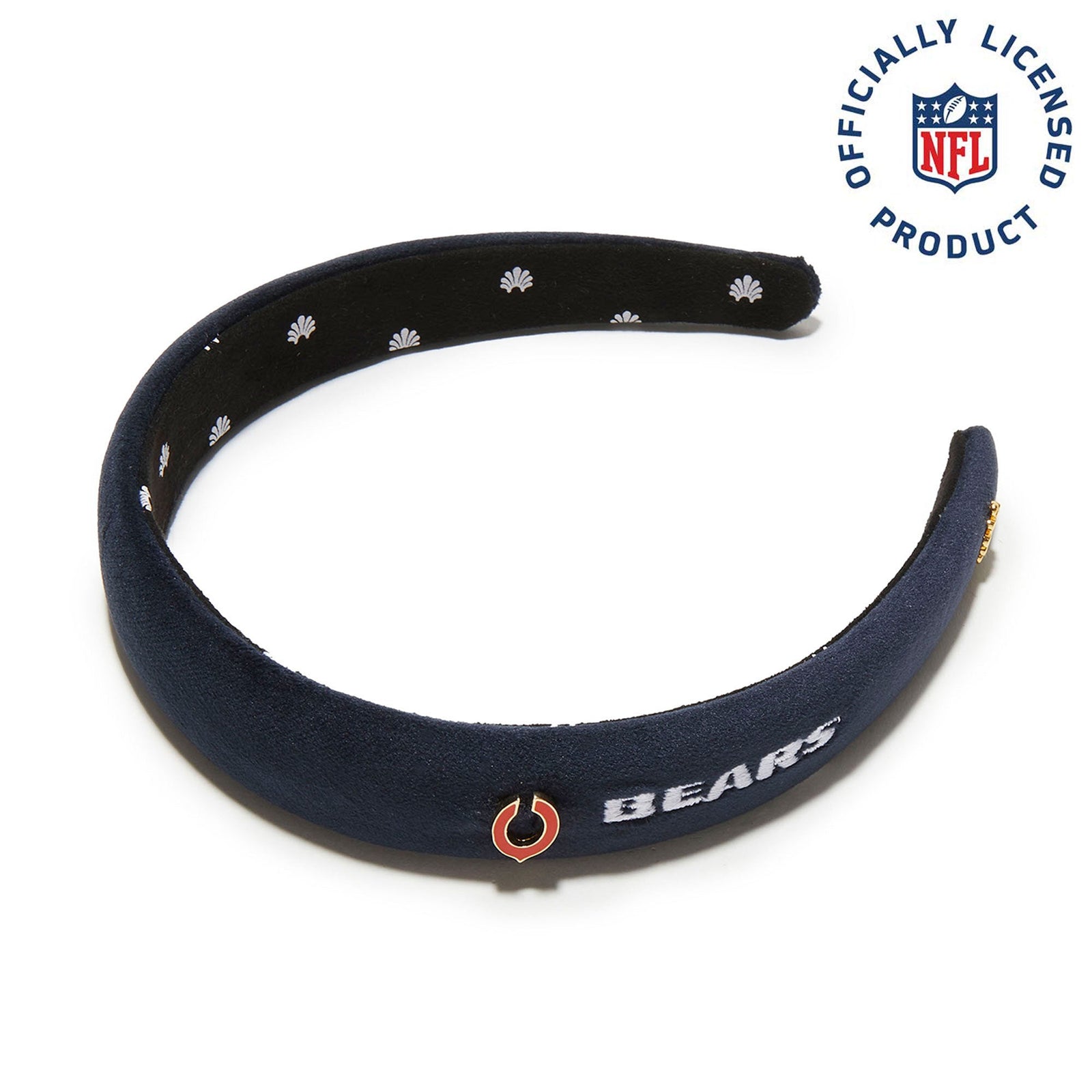 CHICAGO BEARS LELE SADOUGHI X NFL NAVY CHARLOTTE HEADBAND