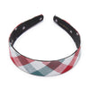 Lele Sadoughi HEADBANDS CHRISTMAS GINGHAM BESSETTE GINGHAM HEADBAND