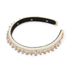 Lele Sadoughi HEADBANDS CREAM TERRAZZO GIGI EMBELLISHED  HEADBAND