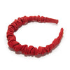Lele Sadoughi HEADBANDS CRIMSON RED JESSIE SUEDE HEADBAND