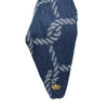 Lele Sadoughi HEADBANDS DARK WASH  GRETA NAUTICAL ROPE DENIM HEADBAND