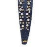 Lele Sadoughi HEADBANDS DENIM DOBBY CHER PEARL SPRINKLE HEADBAND