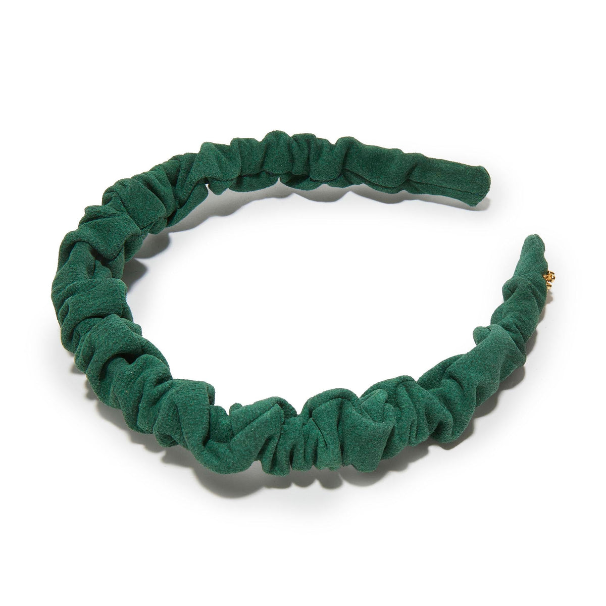 Lele Sadoughi HEADBANDS EVERGREEN JESSIE SUEDE HEADBAND