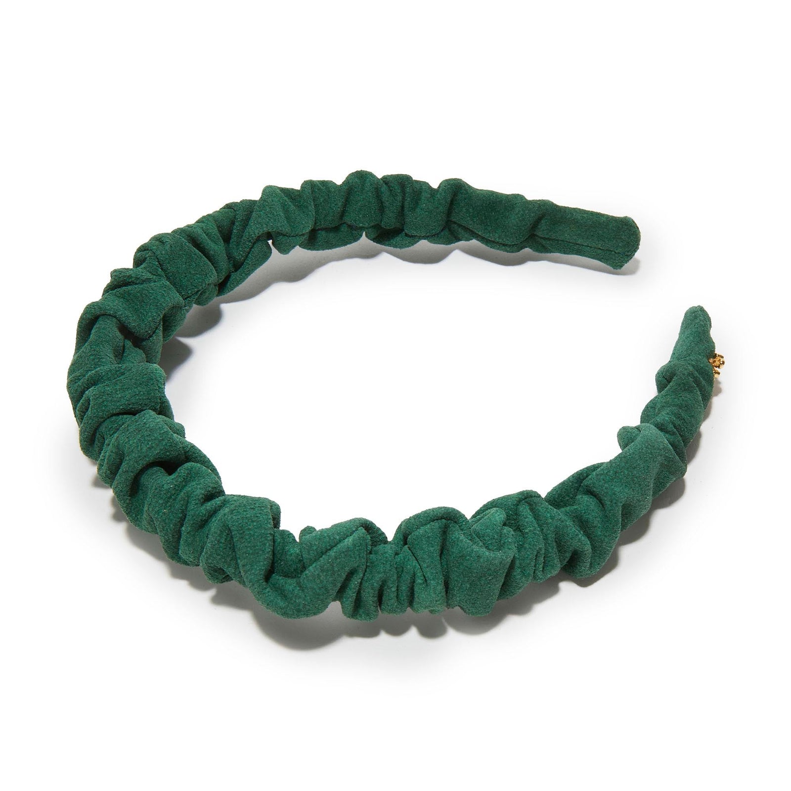 Lele Sadoughi HEADBANDS EVERGREEN JESSIE SUEDE HEADBAND