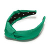 Lele Sadoughi HEADBANDS EVERGREEN KNOTTED MOIRE HEADAND