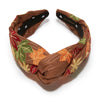 Lele Sadoughi HEADBANDS FALL FOLIAGE MARLENE FALLING LEAVES EMBROIDERED HEADBAND