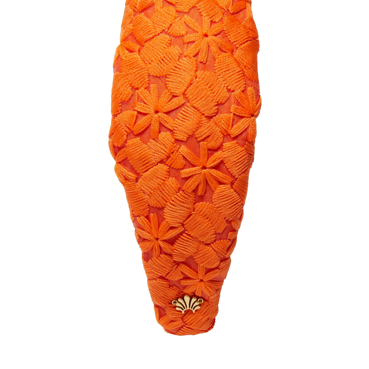 LELE SADOUGHI HEADBANDS FIRE KNOTTED FLOWER PATCH HEADBAND