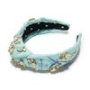 Lele Sadoughi HEADBANDS FLYING MONKEYS THE NEW WIZARD OF OZ EMBELLISHED KNOTTED HEADBAND