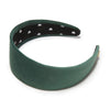 Lele Sadoughi HEADBANDS FOREST GREEN BRIGITTE VELVET HEADBAND