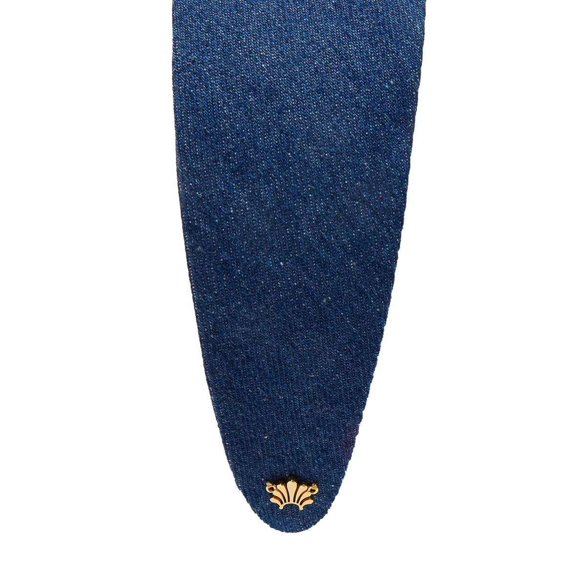 Lele Sadoughi HEADBANDS FRENCH DENIM BRIGITTE HEADBAND