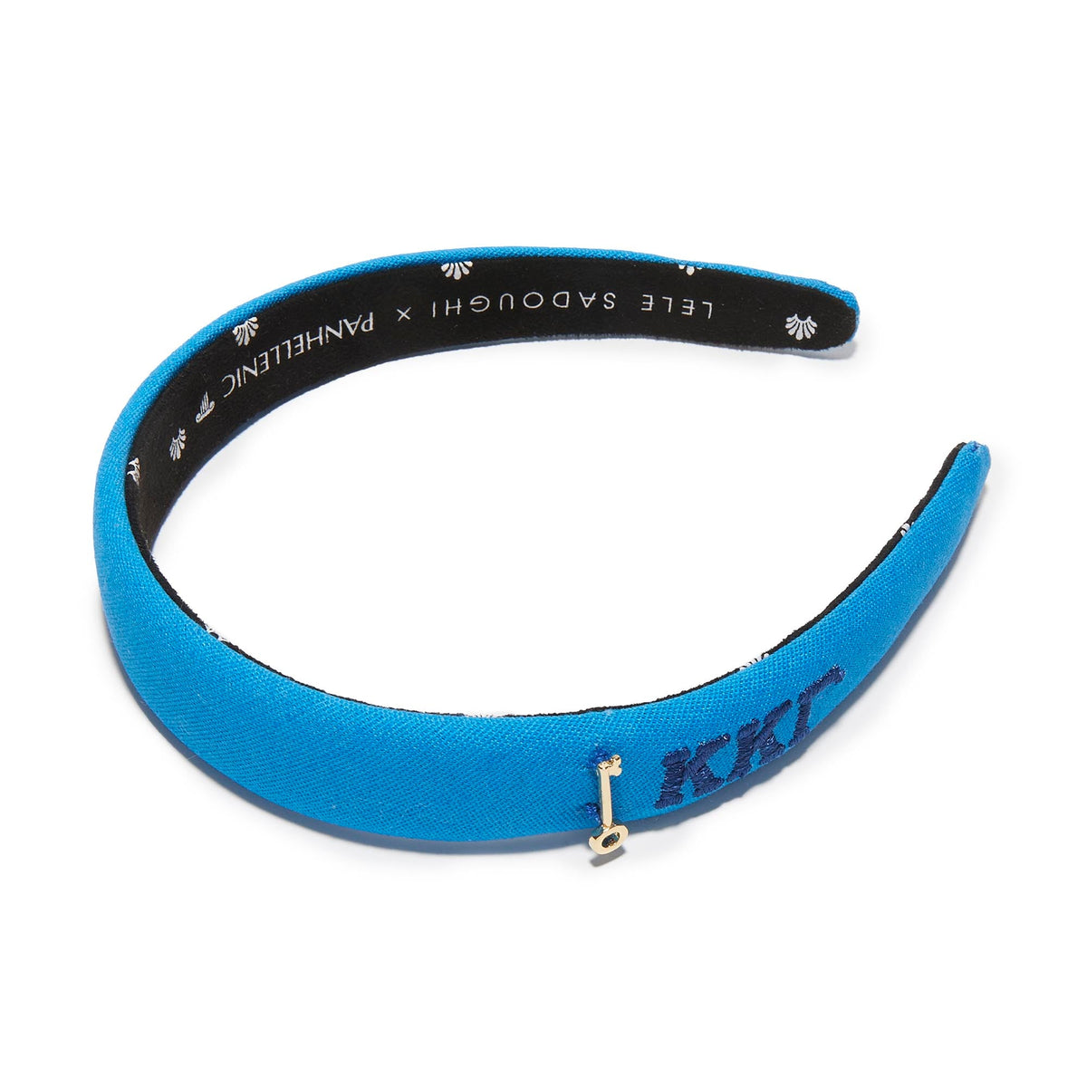 LELE SADOUGHI HEADBANDS GAMMA BLUE KAPPA KAPPA GAMMA CHARLOTTE HEADBAND