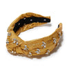 LELE SADOUGHI HEADBANDS GOLD KNOTTED VINE EMBELLISHED HEADBAND
