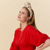Lele Sadoughi HEADBANDS GOLDEN PAPYRUS CRAWFORD CRYSTAL HEADBAND