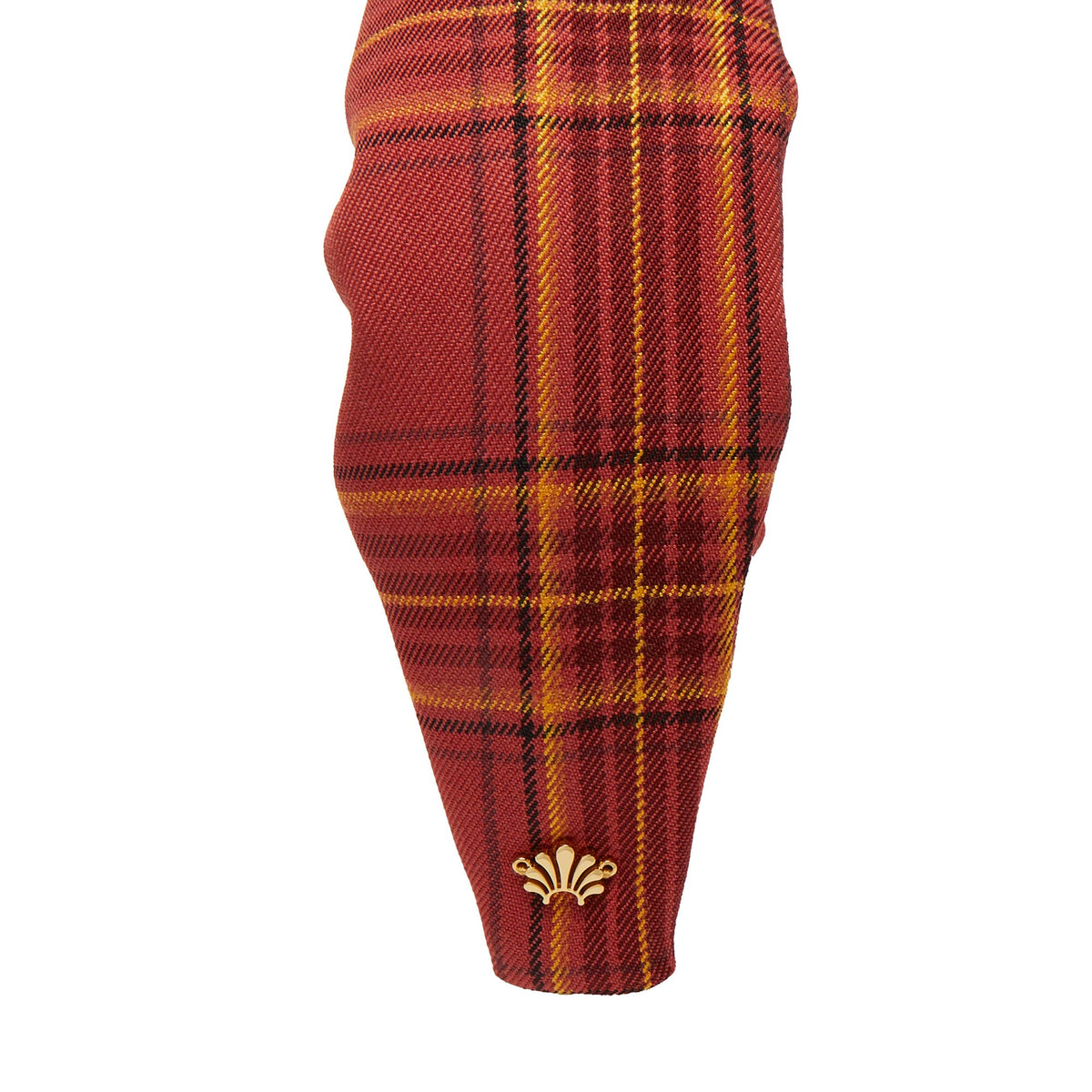 Lele Sadoughi HEADBANDS HALLOW'S EVE KNOTTED PLAID HEADBAND