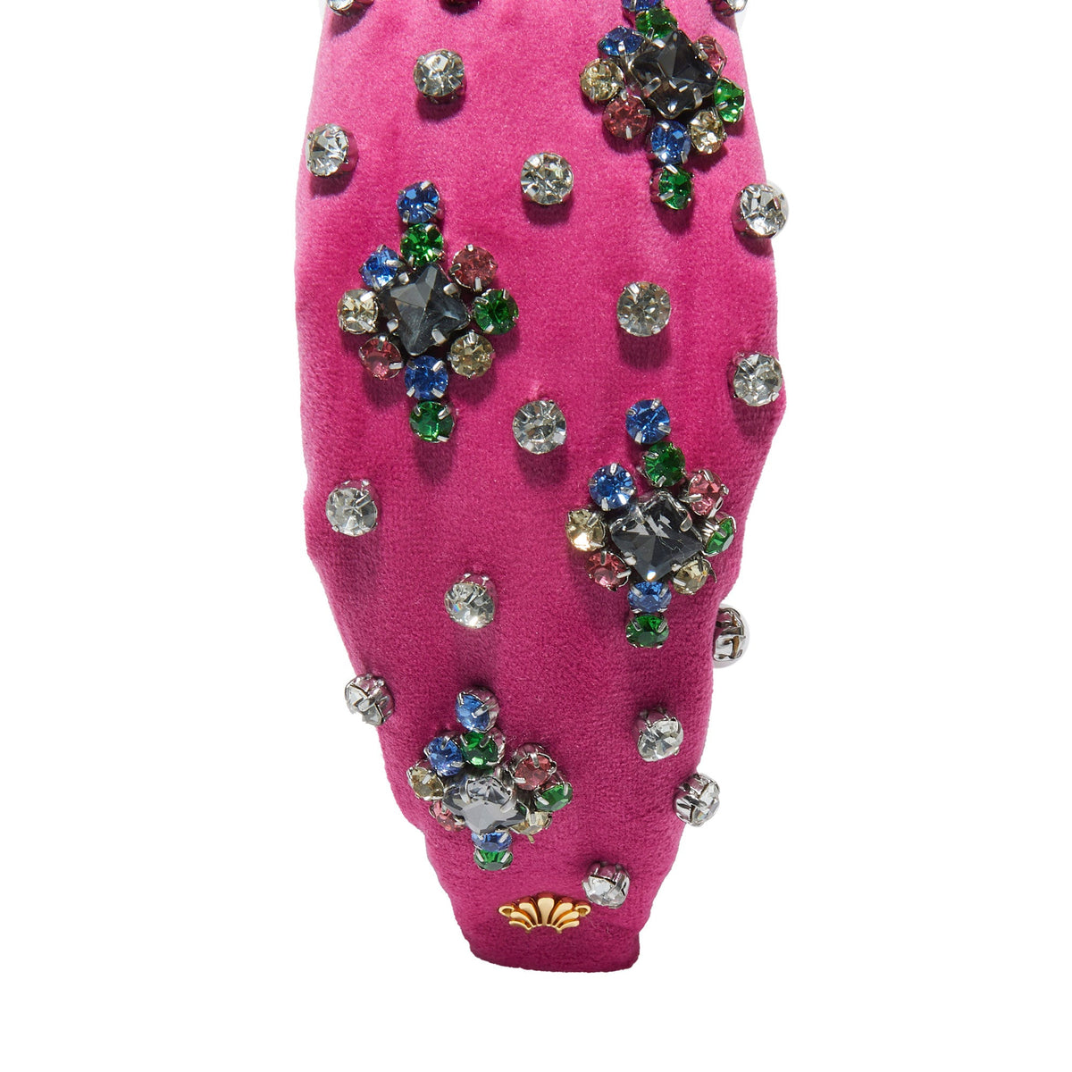 Lele Sadoughi HEADBANDS HARLEQUIN RAINBOW KNOTTED TWINKLE CRYSTAL HEADBAND