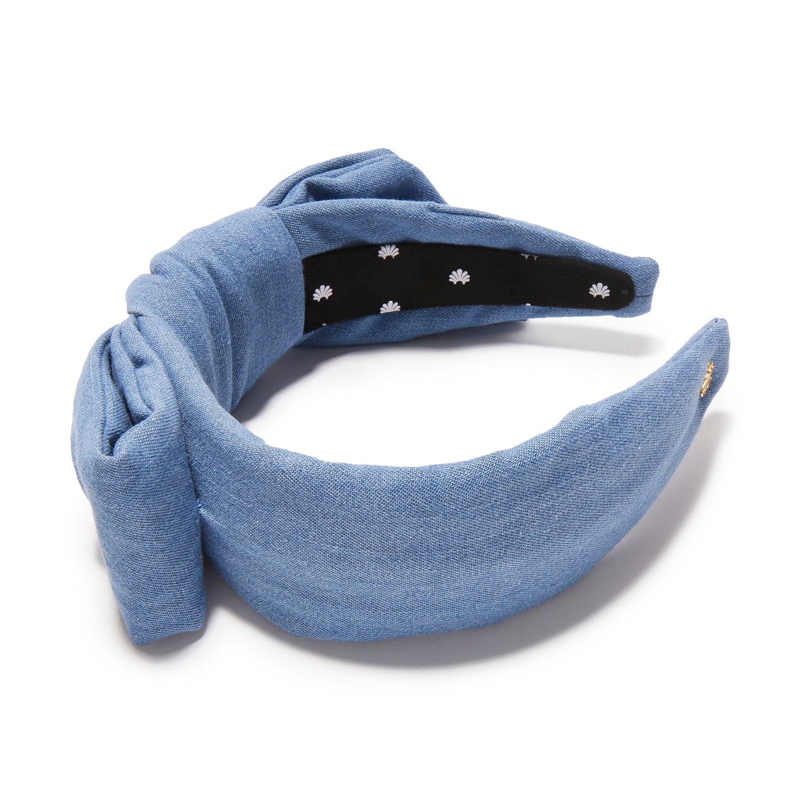 LELE SADOUGHI HEADBANDS HOLLY DENIM HEADBAND