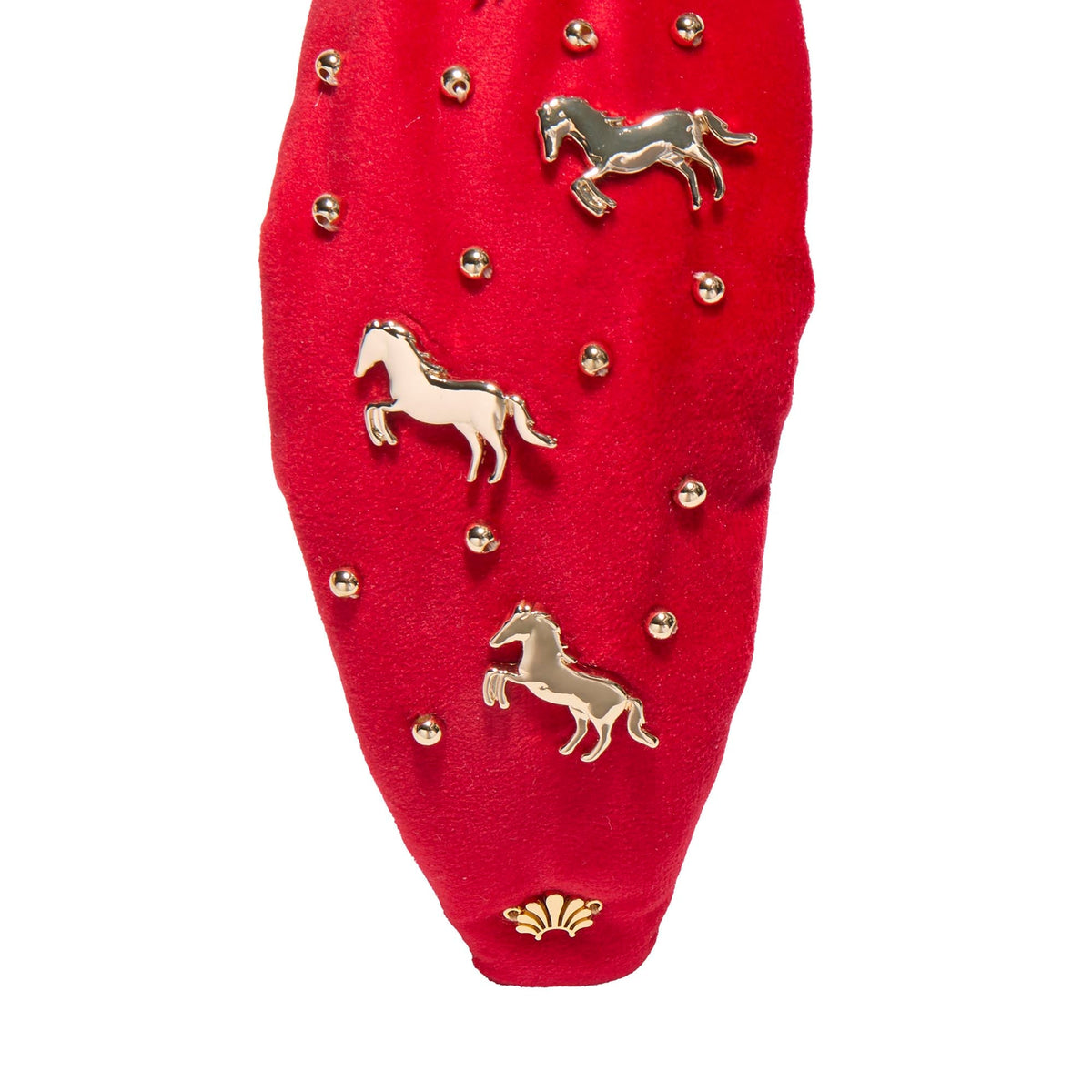 Lele Sadoughi HEADBANDS HORSE LUNAR NEW YEAR KNOTTED HEADBAND