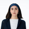 Lele Sadoughi HEADBANDS INDIGO DENIM AUDREY HEADBAND