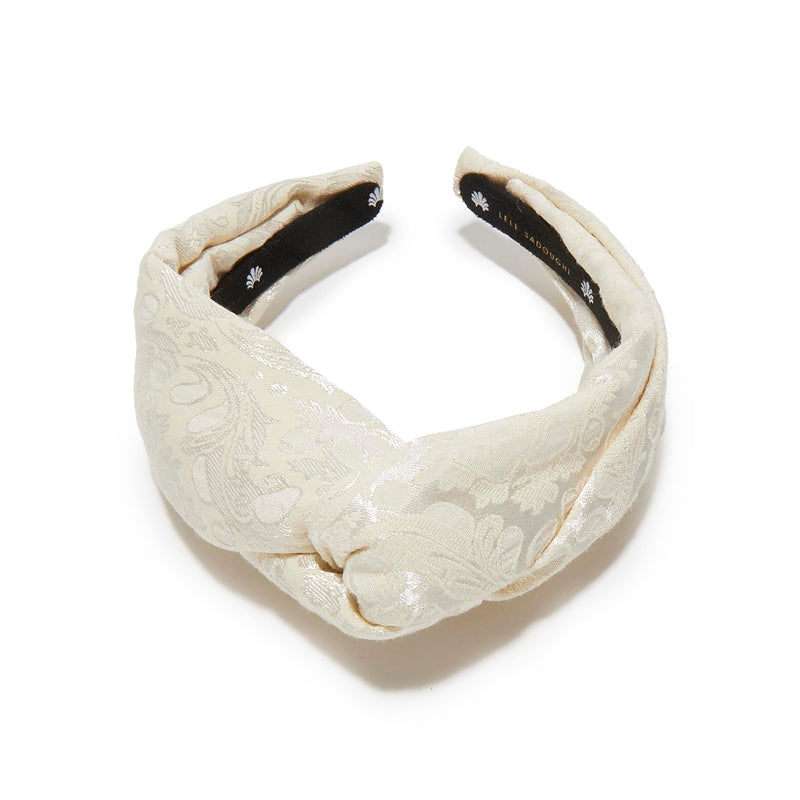 IVORY KIDS MARLENE DAMASK BROCADE HEADBAND