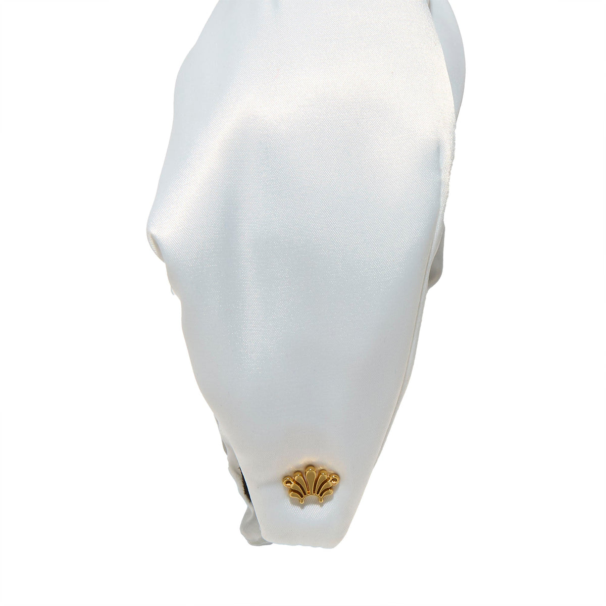Lele Sadoughi HEADBANDS IVORY MARCHESA BRIDAL X LELE SADOUGHI FLORAL SILK GRETA HEADBAND
