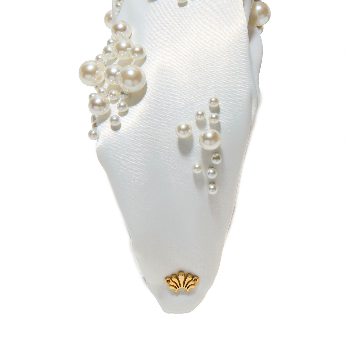 Lele Sadoughi HEADBANDS IVORY MARCHESA BRIDAL X LELE SADOUGHI PEARL GRETA HEADBAND