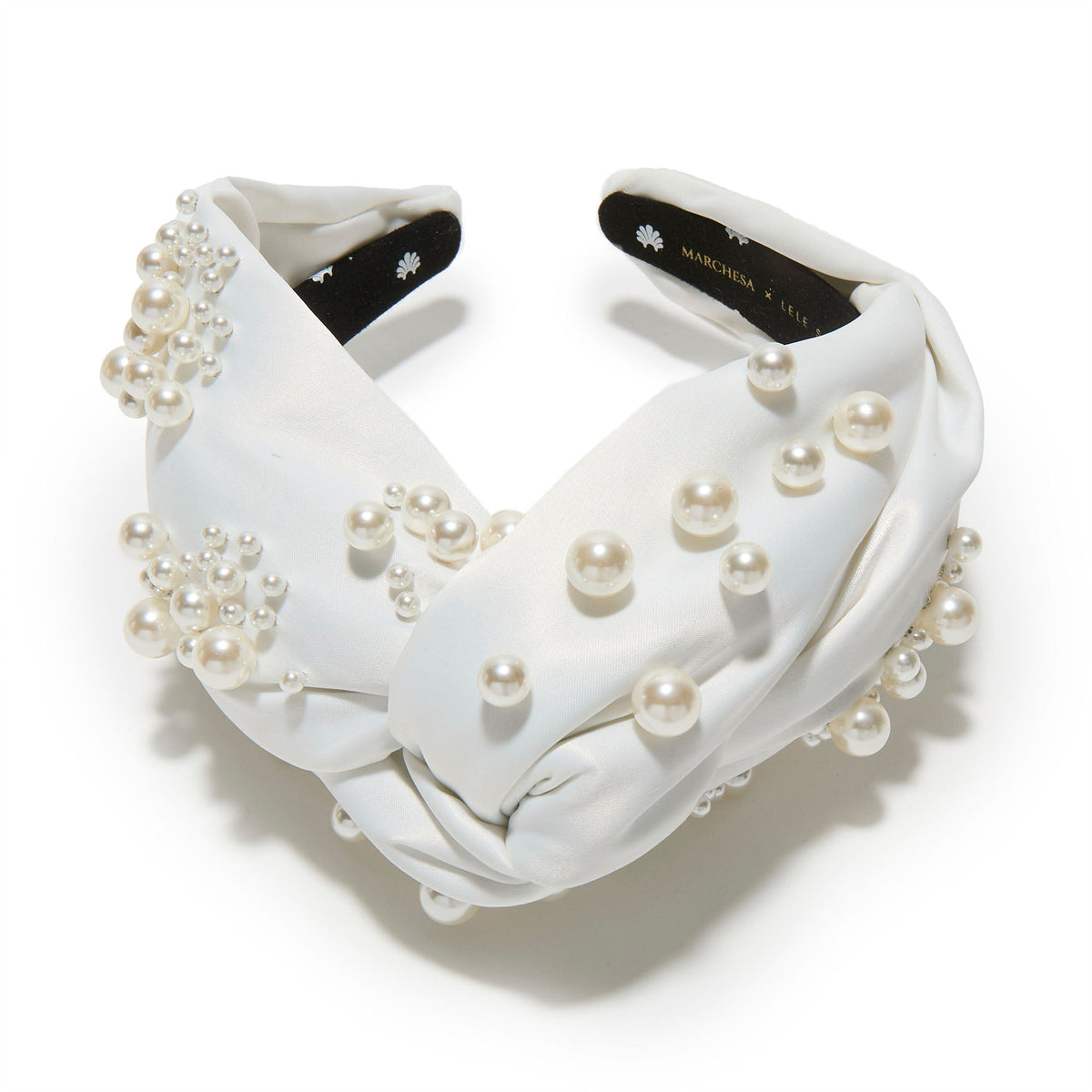 Lele Sadoughi HEADBANDS IVORY MARCHESA BRIDAL X LELE SADOUGHI PEARL GRETA HEADBAND