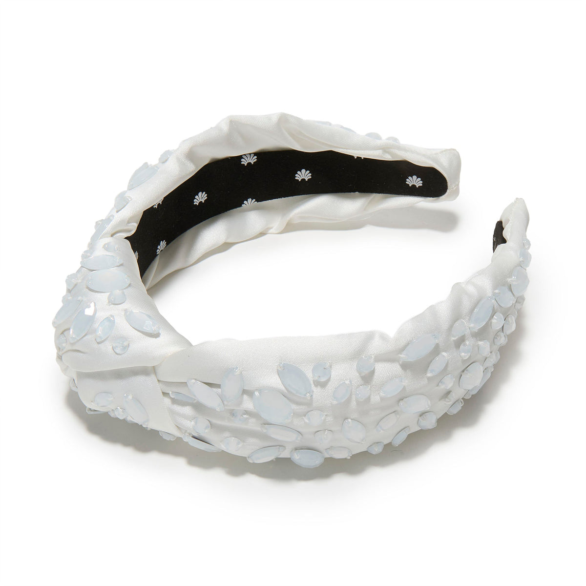 Lele Sadoughi HEADBANDS IVORY MARCHESA NOTTE BRIDAL X KNOTTED HEADBAND