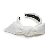 Lele Sadoughi HEADBANDS IVORY MARCHESA NOTTE BRIDAL X LELE SADOUGHI EMBROIDERED LACE HOLLY HEADBAND