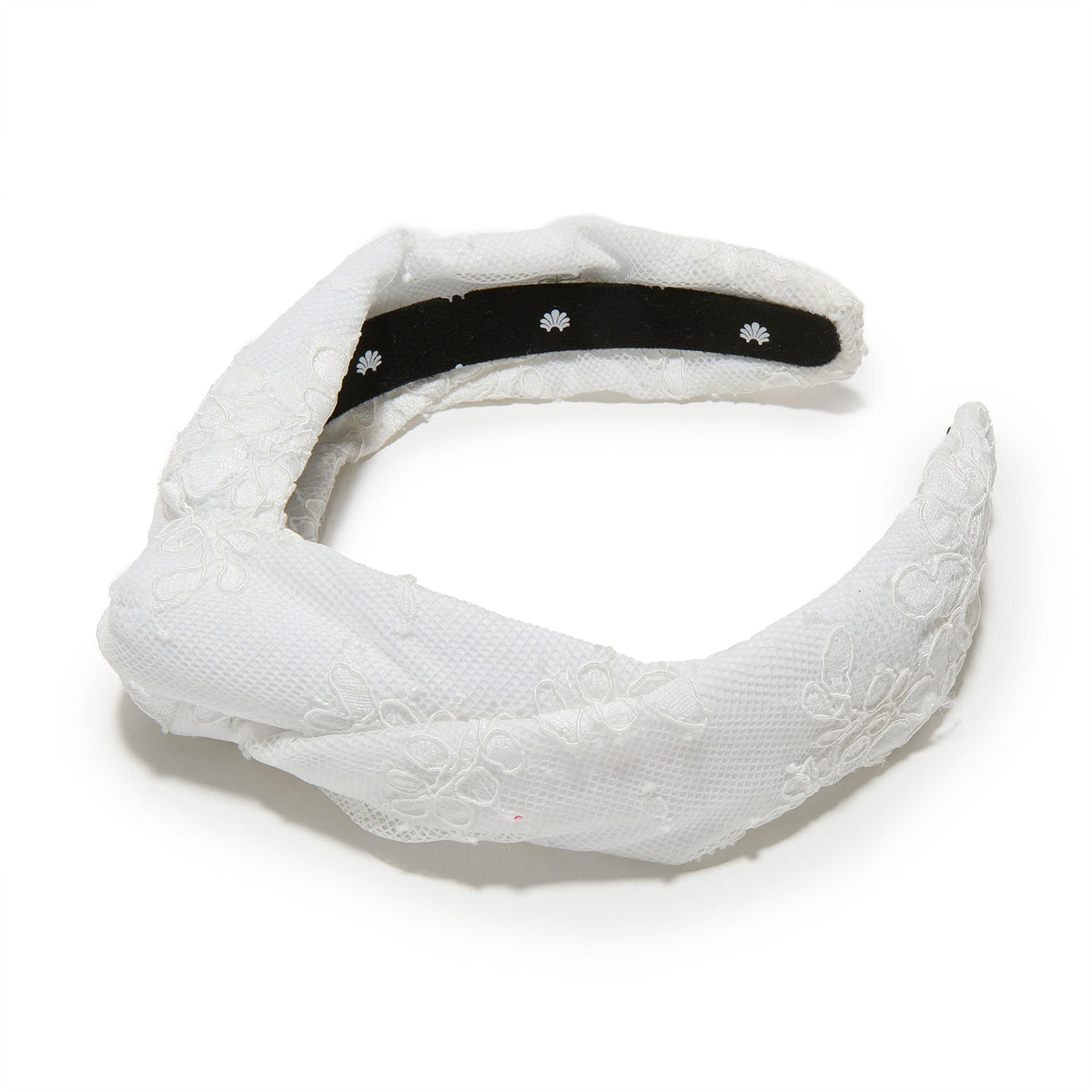 Lele Sadoughi HEADBANDS IVORY MARCHESA NOTTE BRIDAL X LELE SADOUGHI LACE MARLENE HEADBAND
