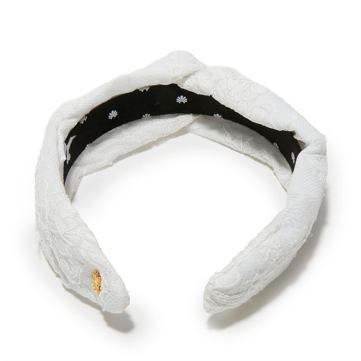 Lele Sadoughi HEADBANDS IVORY MARCHESA NOTTE BRIDAL X LELE SADOUGHI LACE MARLENE HEADBAND