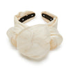 Lele Sadoughi HEADBANDS IVORY ZAHA SILK HEADBAND