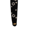 Lele Sadoughi HEADBANDS JET ALICE STAR OF DAVID EMBELLISHED HEADBAND