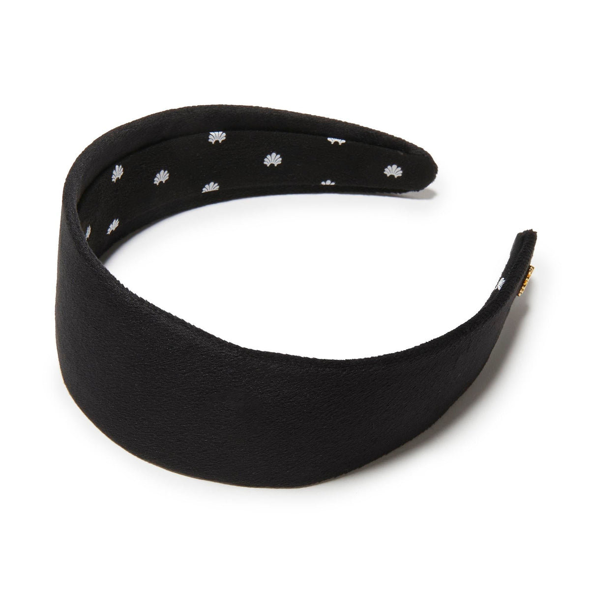 Lele Sadoughi HEADBANDS JET BRIGITTE VELVET HEADBAND