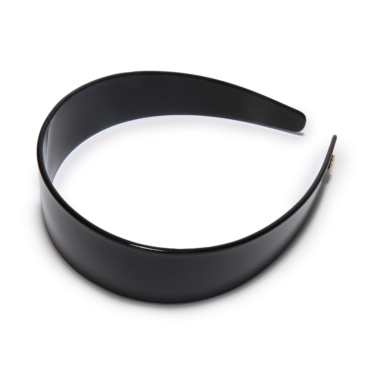 Lele Sadoughi HEADBANDS JET CHER ACETATE HEADBAND