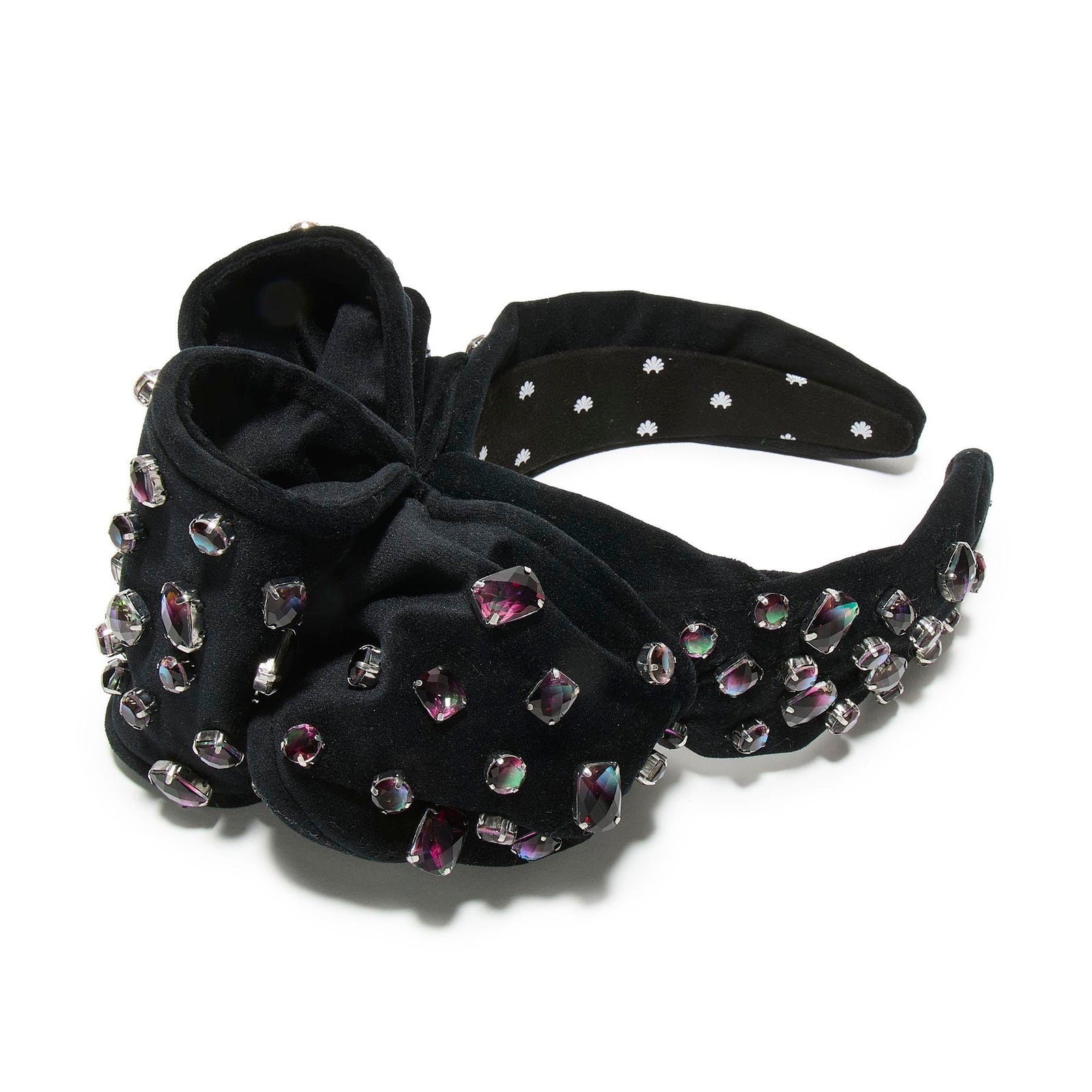 Lele Sadoughi HEADBANDS JET CRAWFORD CRYSTAL CELEBRATION HEADBAND