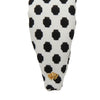 Lele Sadoughi HEADBANDS JET IVORY HOLLY POLKA DOT HEADBAND