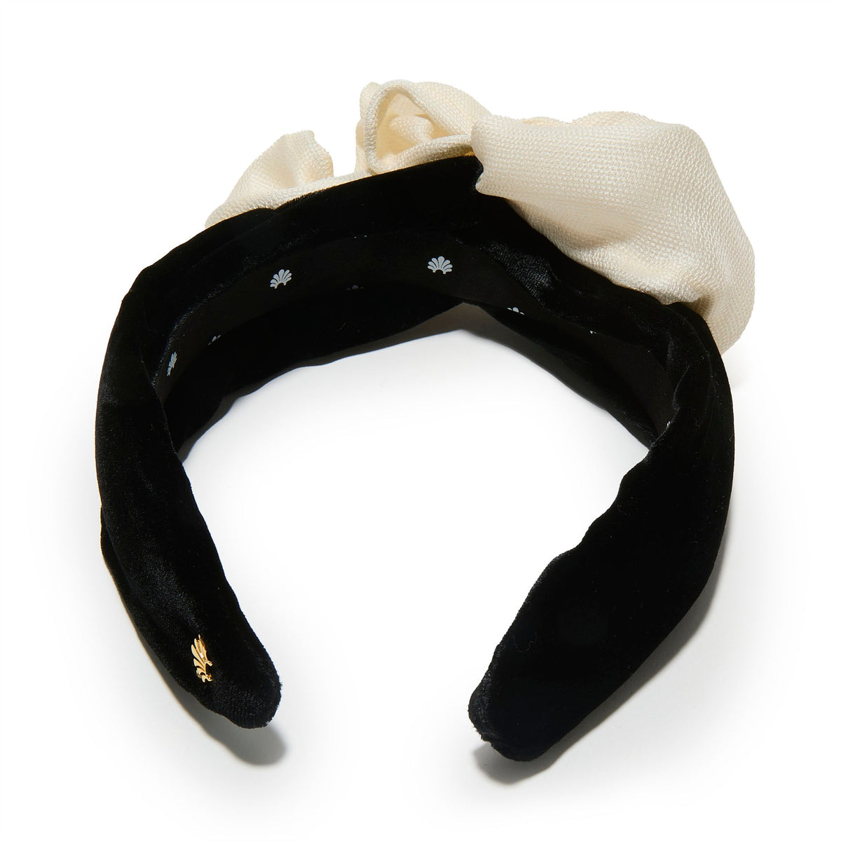Lele Sadoughi HEADBANDS JET IVORY MARCHESA COUTURE X LELE SADOUGHI CRAWFORD HEADBAND