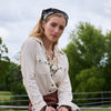 Lele Sadoughi HEADBANDS JET JACKIE LACE HEADBAND