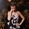 Lele Sadoughi HEADBANDS JET MARCHESA COUTURE X LELE SADOUGHI GEORGINA HEADBAND