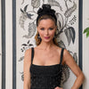 Lele Sadoughi HEADBANDS JET MARCHESA NOTTE x LELE SADOUGHI CLOQUE CRAWFORD HEADBAND