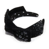 Lele Sadoughi HEADBANDS JET SHIRLEY CRYSTAL PEBBLE HEADBAND
