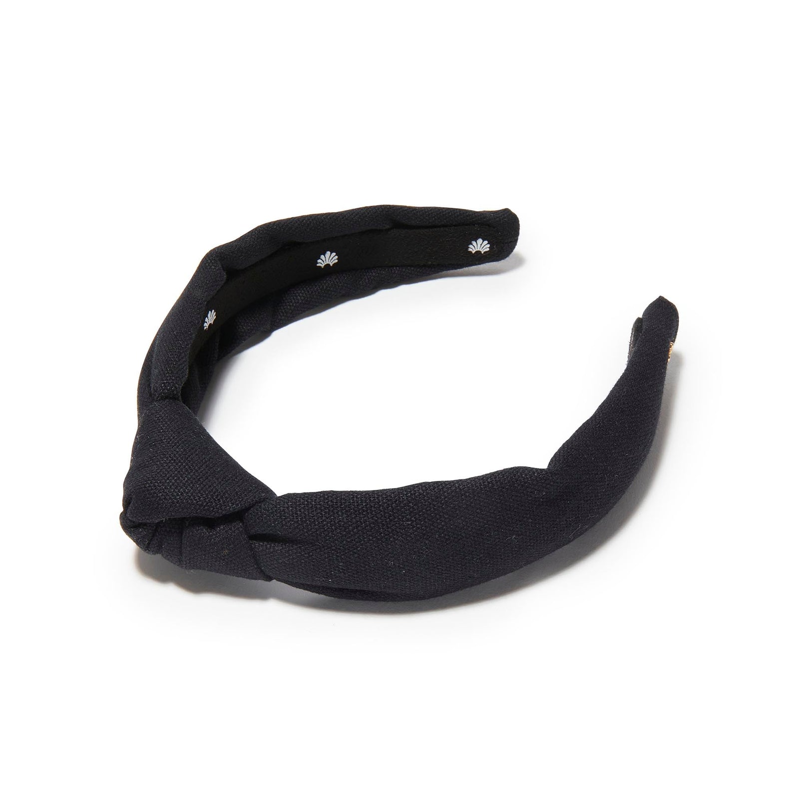 Lele Sadoughi HEADBANDS JET WOVEN KIDS KNOTTED HEADBAND